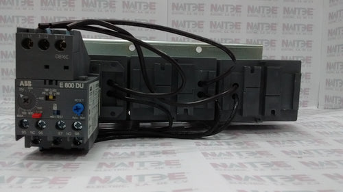 RELEVADOR DE SOBRECARGA ABB  E800DU, 250-800 AMP, AF580/AF750. CAT.1SAX811001R1101