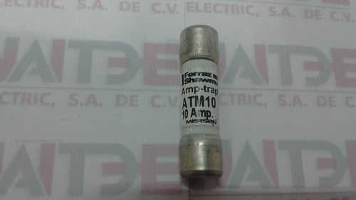 FUSIBLE FERRAZ ATM10, 10 AMP 600 V