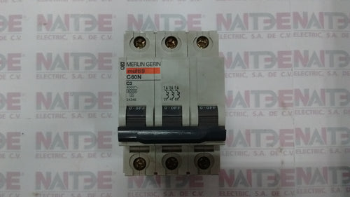 INTERRUPTOR TERMO ABB  S202-C20 2P. 20 AMP. 110- 480 VCA. CAT.2CDS252001R0204