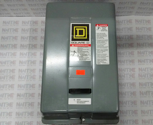 ARRANCADOR MAGNETICO SQUARE D 8536SDG1V06, EN GABINETE, NEMA 1, 3P, 600 VCA, BOBINA 480 V, TAM.2