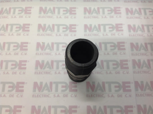 NIPLE DE PLASTICO NEGRO CORRIDO DE 3/4 PULG X 3 PULG