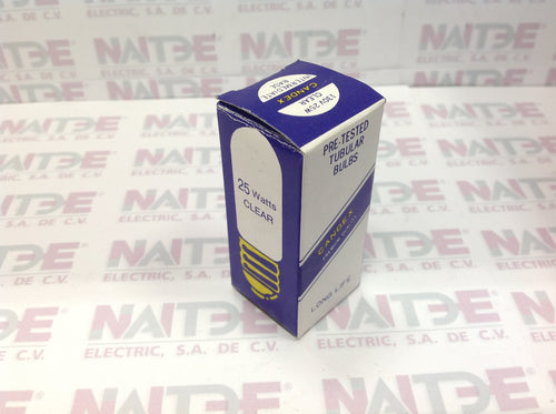 FOCO ROSCADO CANDEX DE 25 W. 130 V.  ITEM No 650-25C