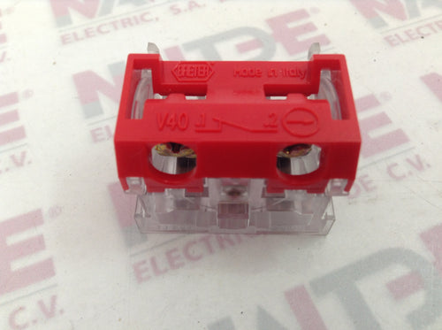 BLOCK DE CONTACTO BRETER 1 NC V40