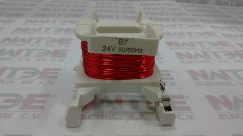 BOBINA P/ CONTACTOR TELEMCANIQUE  24 VCA LX1 D4B7  PAG6