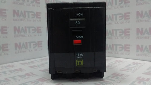 PASTILLA SQUARE D QO350, 3P, 50 AMP