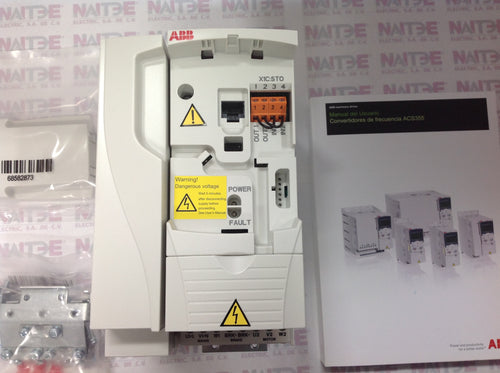 VARIADOR DE VELOCIDAD ABB ACS550-01-08A8-4,  4HP 480V 88 AMP 4 KW CAT3AUA0000002419