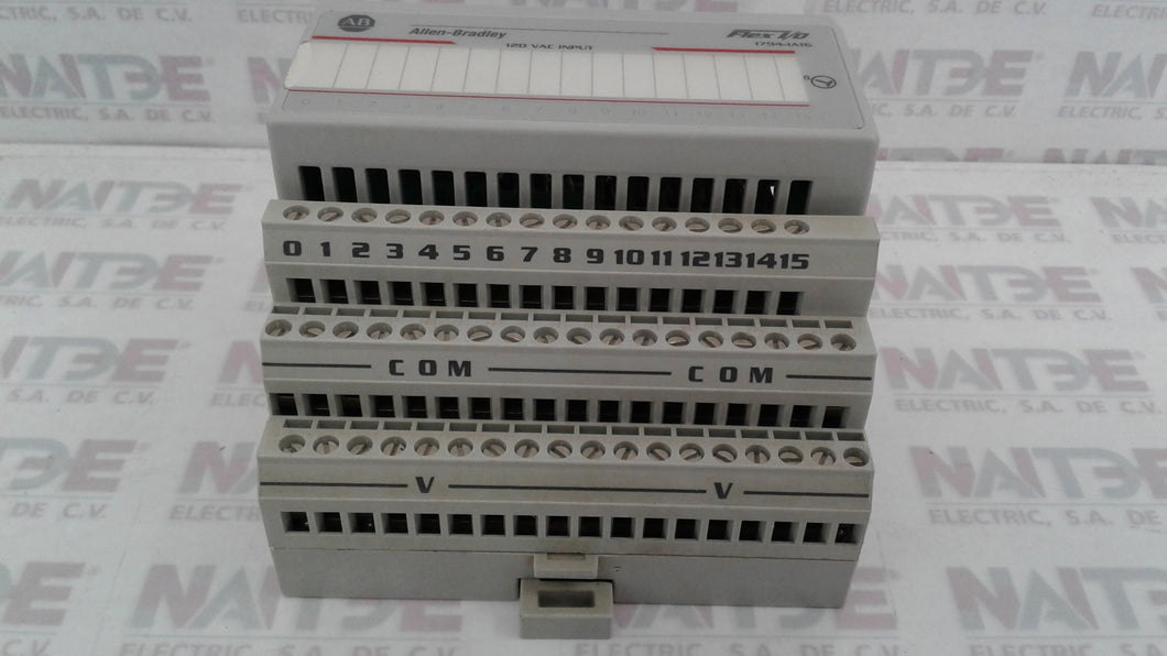 MODULO DE ENTRADA ALLEN BRADLEY 1794-1A16 120 VAC.