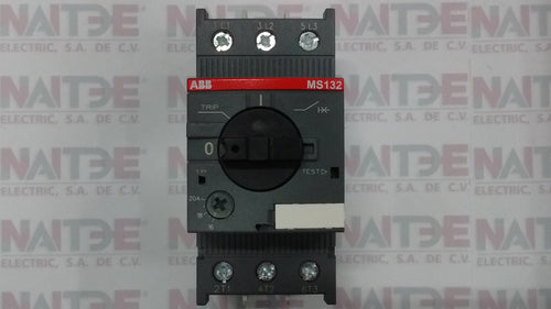 GUARDAMOTOR ABB MS132-20,16 - 20 AMP. 230/440 VCA, 100/20 kA CAT.1SAM350000R1013