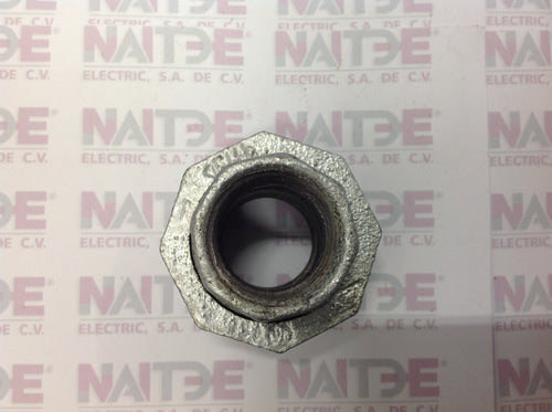 TUERCA UNION GALVANIZADA DE 1 PULG