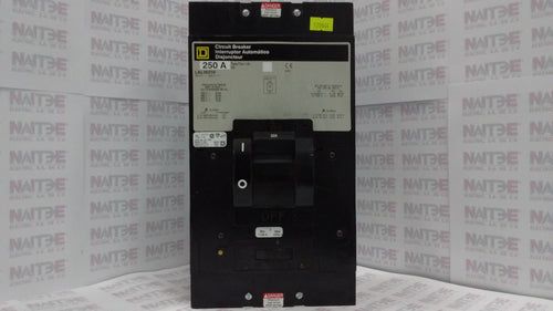 INTERRUPTOR TERMO. SQUARE D LAL36250, 3P, 250 AMP, 600 V, 30 kA