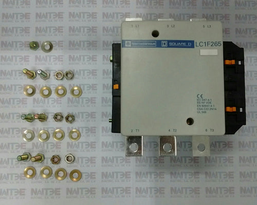 CONTACTOR TELEMECANIQUE LC1 F265 SIN BOBINA