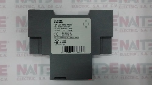 BOBINA DE DISPARO ABB TIPO AA1-110, 110V LATERAL IZQ. CAT.1SAM201910R1002