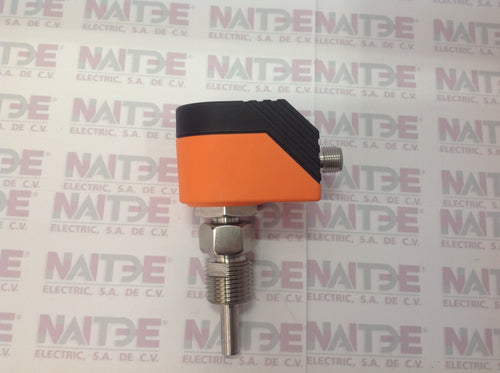 SENSOR DE FLUJO EFECTOR SI1000 (SID10ADBFPKg/US-100-IPF) 20-36 VDC PNP 4 HILOS C/CONECTOR M12