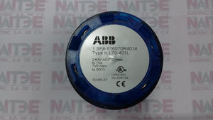 MODULO LUMINOSO AZUL ABB  KL70-401L, 12-240 V CA/CD. CAT.1SFA616070R4014  BULBO NO INCLUIDO
