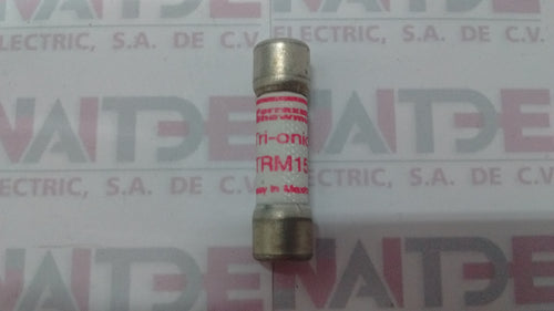 FUSIBLE FERRAZ TRM15, 15 AMP 250 V