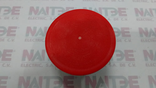 BOTON HONGO PULSADOR ROJO TELEMECANIQUE 9001KR5R 30MM (SIN EMPAQUE)