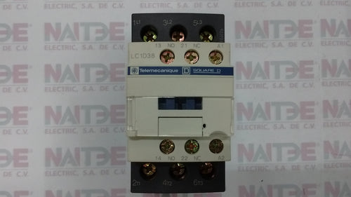 CONTACTOR TELEMECANIQUE LC1D38  110 V TESYS
