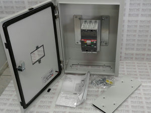 GABINETE SR + INTERRUPTOR Y SR C/PLATINA ABB SRN4315050897K, 400X300X150, TMAX T1C 50A 3P, C/TERMINA