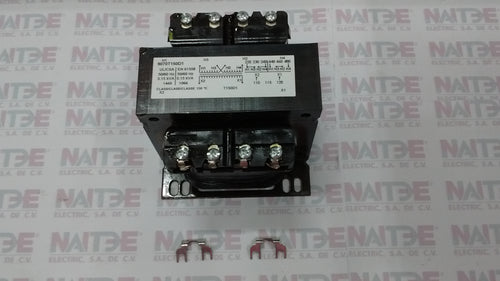 TRANSFORMADOR DE CONTROL SQUARE D 9070T150D1, 150 VA, PRIM.240/480-220/440-230/460V SEC.120/110/115V COLOR NEGRO