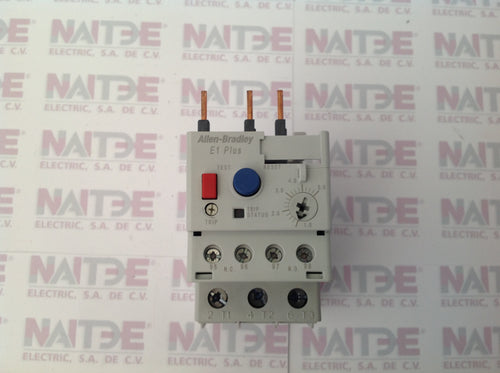 RELEVADOR DE SOBRECARGA ALLEN BRADLEY 193-EECB 1-5 AMP.