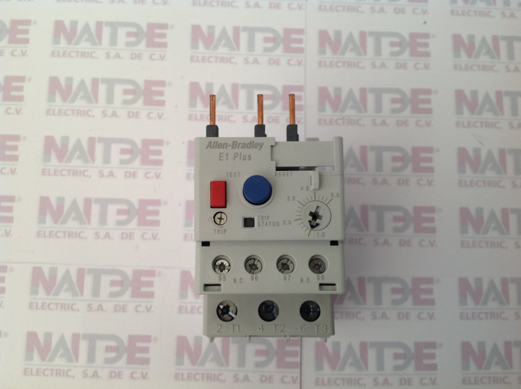 RELEVADOR DE SOBRECARGA ALLEN BRADLEY 193-EECB 1-5 AMP.