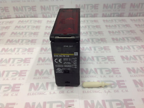 SWITCH PHOTOELECTRIC OMRON E3G-ML79-US, 24-240 VAC, 12-240 VDC