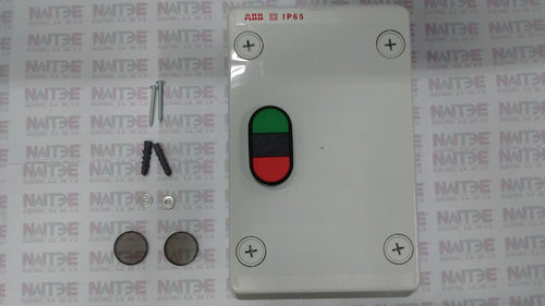 ARRANCADOR ATP EN GABINETE PLASTICO ABB (IP65) BOBINA 100-250 V. CA/CD. CAT.ADOL230V-7.6A  ( NVO. CAT. ADOL3-230V-7.6A )