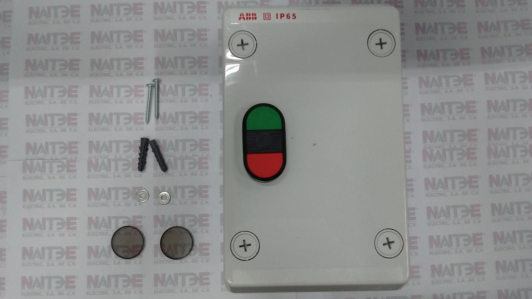 ARRANCADOR ATP EN GABINETE PLASTICO ABB (IP65) BOBINA 100-250 V. CA/CD. CAT.ADOL230V-7.6A  ( NVO. CAT. ADOL3-230V-7.6A )