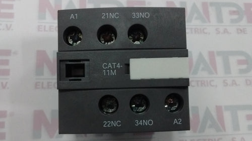 BLOCK FRONTAL ABB TIPO CAT4-11M,  A1/A2 + 1NA+1NC, AF09...AF16 CAT.1SBN010151R1111