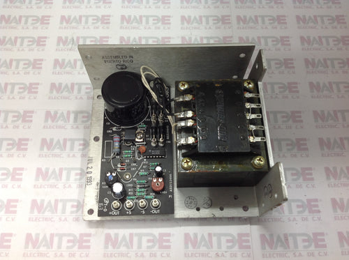 FUENTE DE PODER POWER-ONE SERIE:HC24-24-A DE 24 AMP INPUT 110/220 VAC. OUT PUT 24 VCD