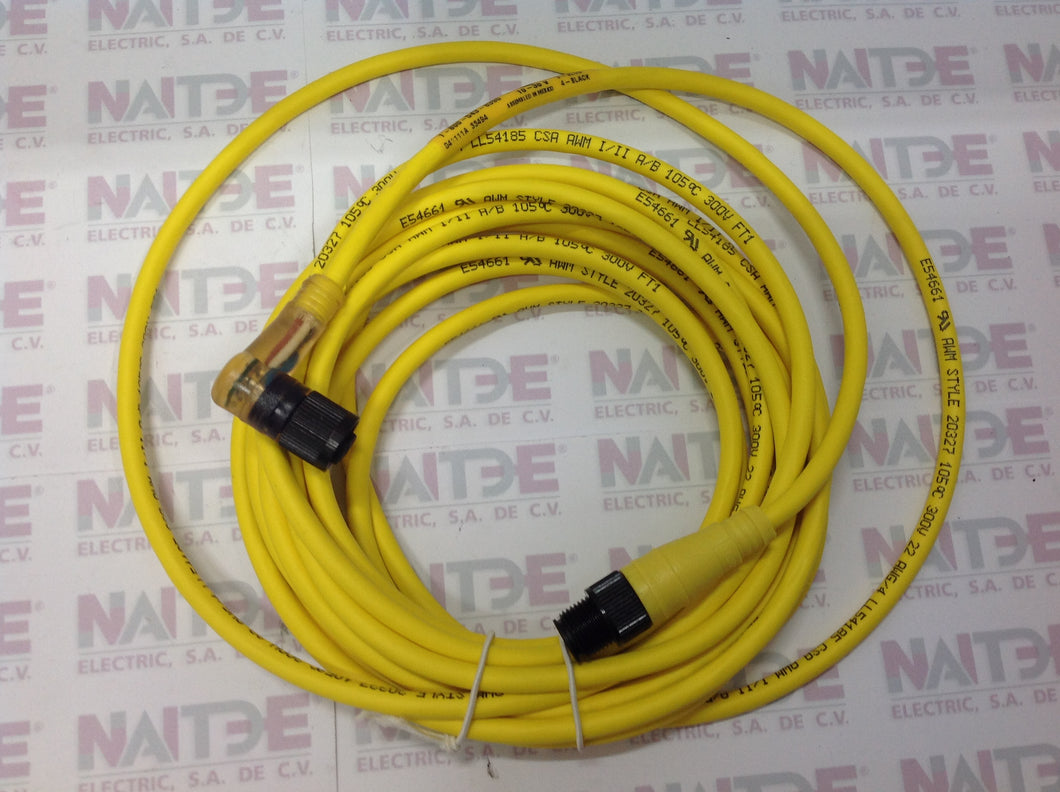 CABLE CONECTOR BALLUFF  C04GEM-04-TY-050-M (5 mts) (4 pin hembra-macho)