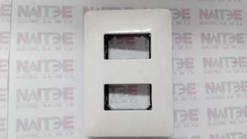 TAPA MATIX  RESINA DE 2 SALIDAS AM503526N