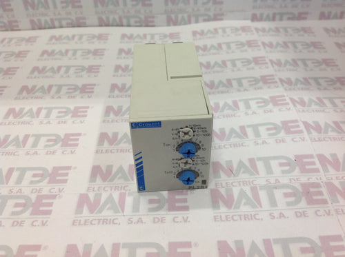 TIMER CROUZET 88867455 DE 1-10 SEG 120 VAC ( PL2R1 )
