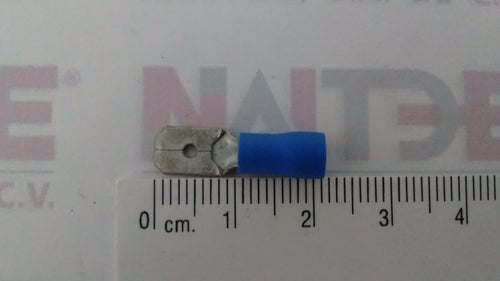 TERMINAL MACHO AZUL TCA251 TMA 250 CAL 16-14 ( #AE51201 )