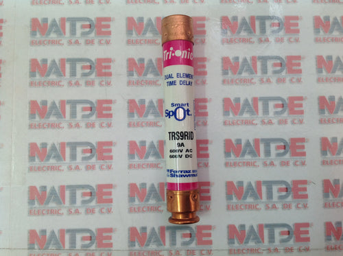FUSIBLE FERRAZ TRS9R, 9 AMP 600 V C/RET