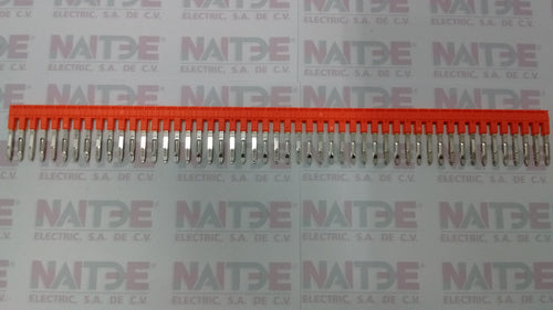 PUENTE PARA CLEMAS ABB DE 50 POLOS CAL. 26-10 AWG CAT. 1SNK905350R0000