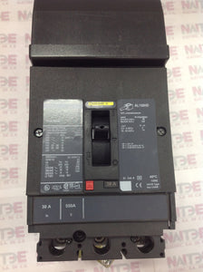 INTERRUPTOR TERMO. SQUARE D FA34030, I-LINE, 3P, 30 AMP, 600 V, 18 kA ( NVO MOD HDA36030 )