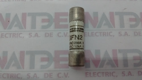 FUSIBLE FERRAZ GFN2, 2 AMP 250 V (S/M)