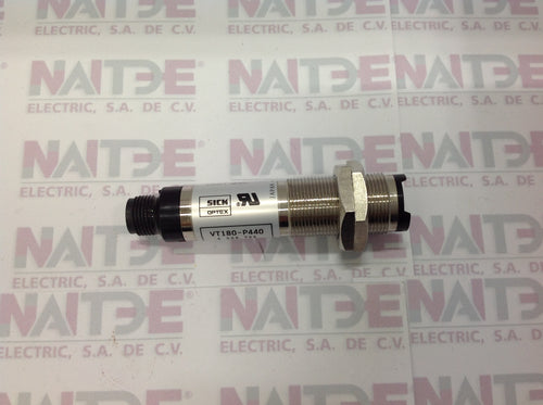 SENSOR FOTOELECTRICO SICK VT180-P440 M18 10-30 VDC PNP DS 400MM 4 HILOS C/CONECTOR M12