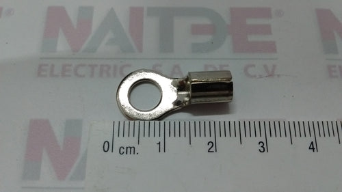 TERMINAL OJILLO SIN AISLAMIENTO CAL 8 DIAM 1/4 PARA ALTA TEMPERATURA
