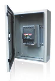 GABINETE SR + INTERRUPTOR Y SR C/PLATINA ABB SRN4315050900K, 400X300X150, TMAX T1C 100A 3P, C/TERMIN ( NUEVO MODELO SRN4315067397K )