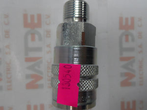 CONECTOR RAPIDO DE 3/8 HEMBRA A 3/8 NPT MACHO CR0606MP