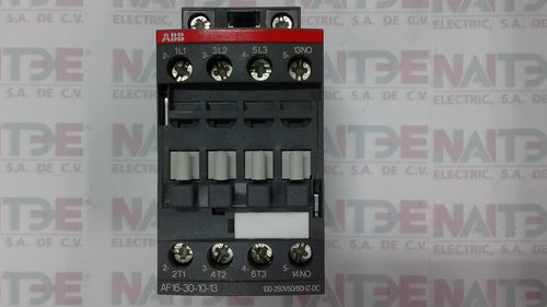 CONTACTOR TRIPOLAR ABB 1SBL  AF16-30-10 BOBINA 100-250 V CA/CD CAT. 1SBL177001R1310