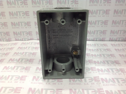 CAJA RECTANGULAR RAWELT  FSC CAT. RR-0471 DE 3/4