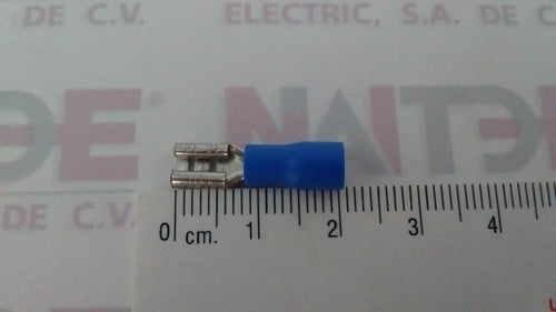 TERMINAL HEMBRA AZUL TCA243 HPA 187 CAL 16-14 ( #AE55122 )