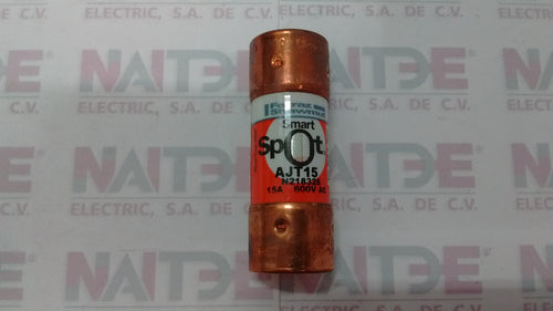 FUSIBLE FERRAZ AJT15, 15 AMP 600 V