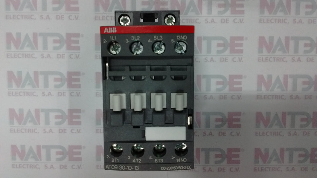 CONTACTOR TRIPOLAR ABB  AF09-30-10 BOBINA 100-250 V CA/CD CAT.1SBL137001R1310