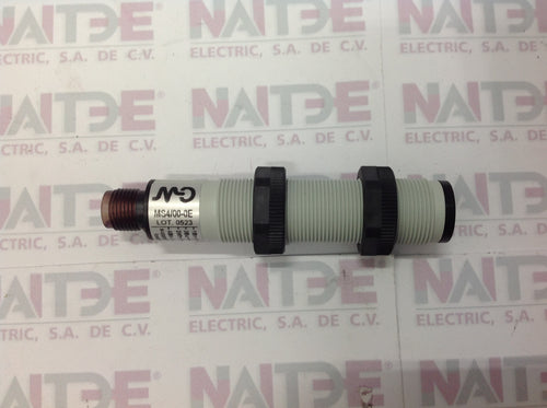 SENSOR DIFUSO REFLEC. MICRO DET. MS4/00-OE M18 10-30 VDC DS 200MM 4 HILOS C/CONECTOR M12