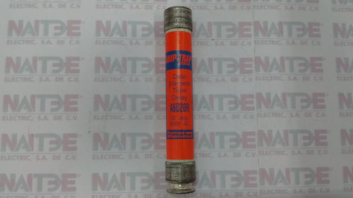 FUSIBLE FERRAZ A6D20R, 20 AMP 600 V CLASE RK1 (S/M)