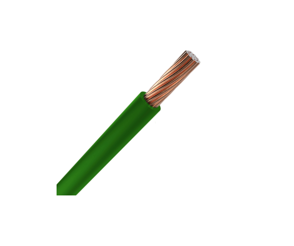 CABLE ELECTRICO ALUCOBRE STROM CAL 12 VERDE THW 600 V 90 80132 2500W